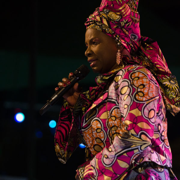 WATCH: Angelique Kidjo Dedicates her Grammy to Burna Boy
