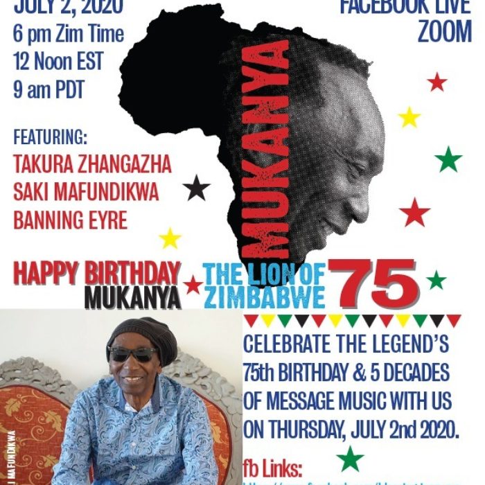 Celebrate Thomas Mapfumo's 75th Birthday Today!