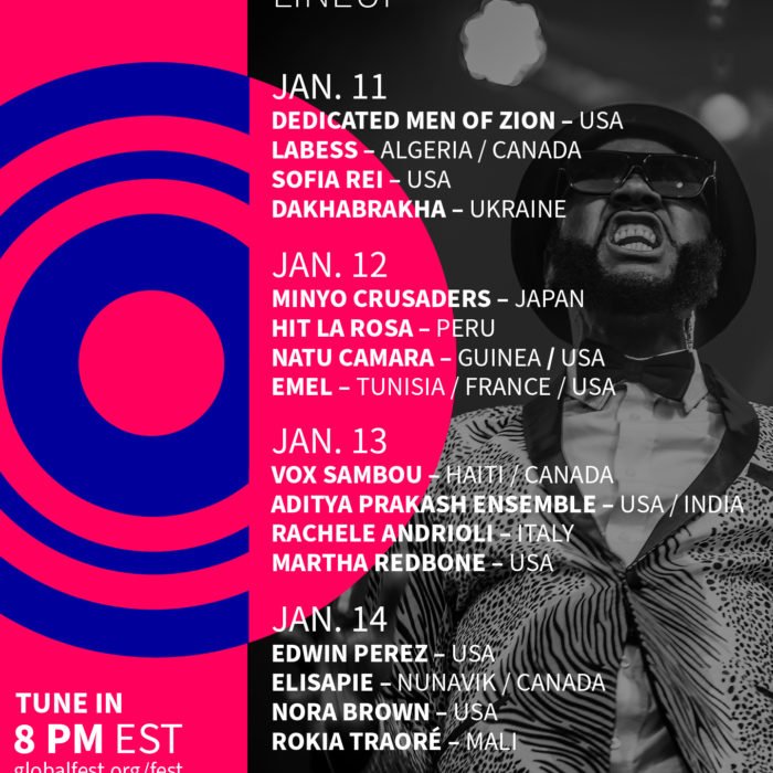 GlobalFEST Goes TinyDesk Jan. 11-14