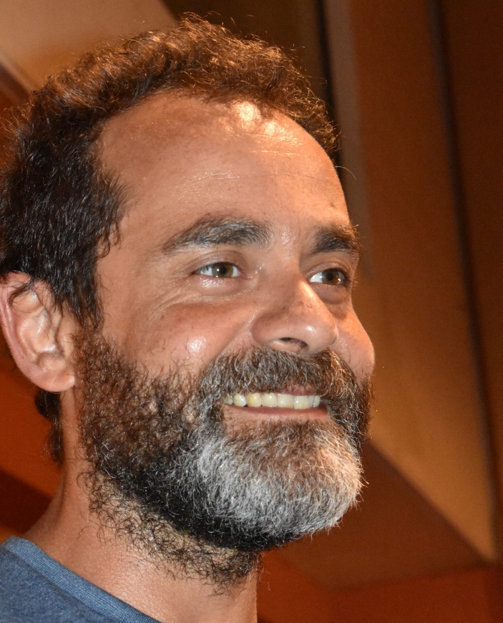 Cris Scabello of Bixiga 70 at Studio Traquitana