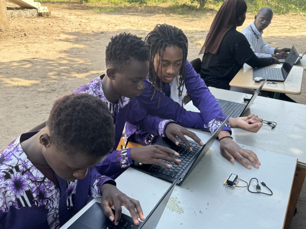 Digital literacy is integrated into the academy’s curriculum, preparing students for participation in a global technological landscape.