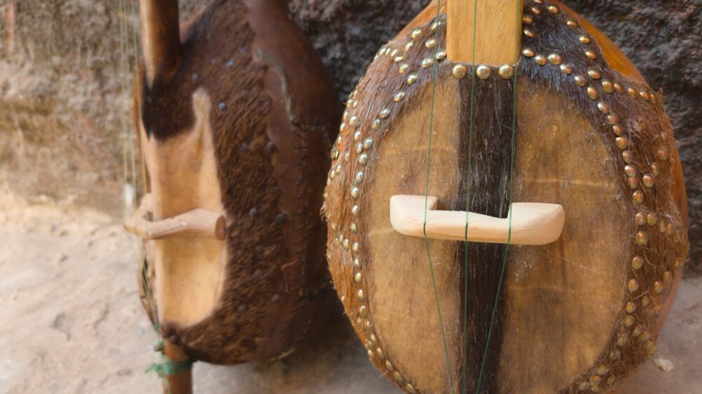 Two ekontings, Ablaye's and Bosco's