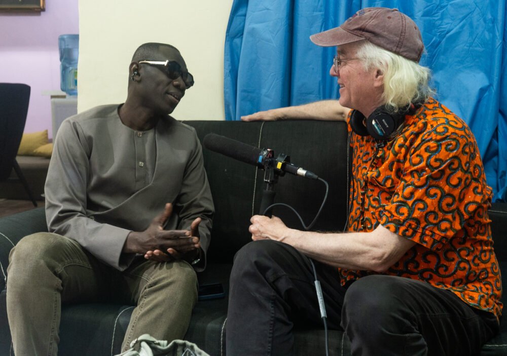 Interviewing Pape Diouf