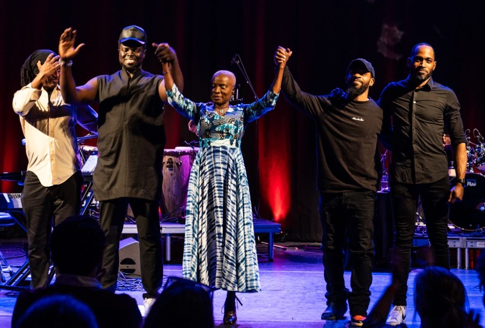 Angélique Kidjo and band take a bow