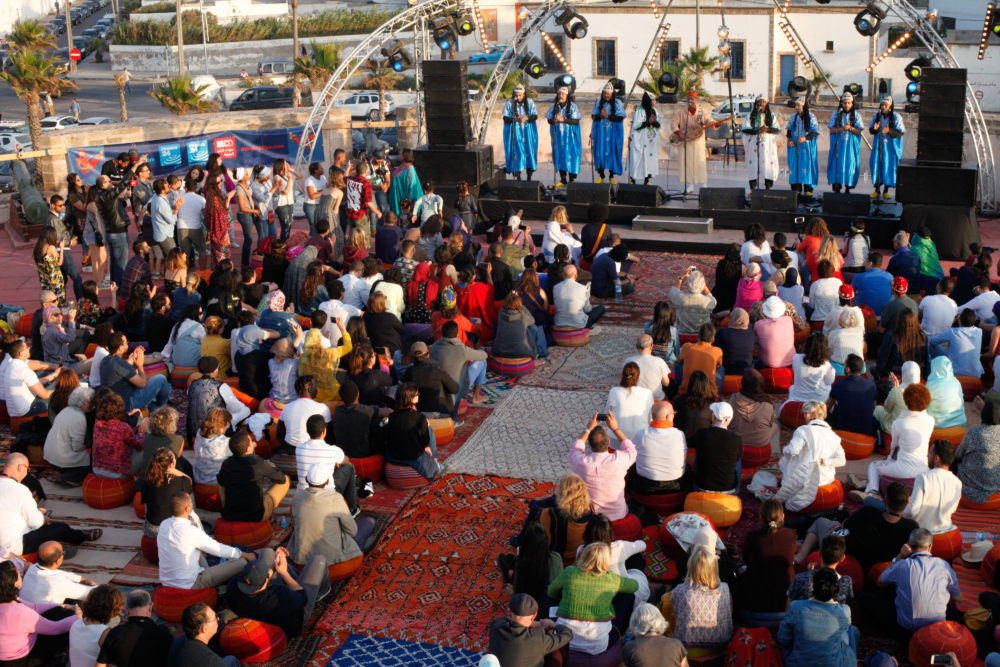Maalem Hamid Lksri at the Borj Marrakech stage