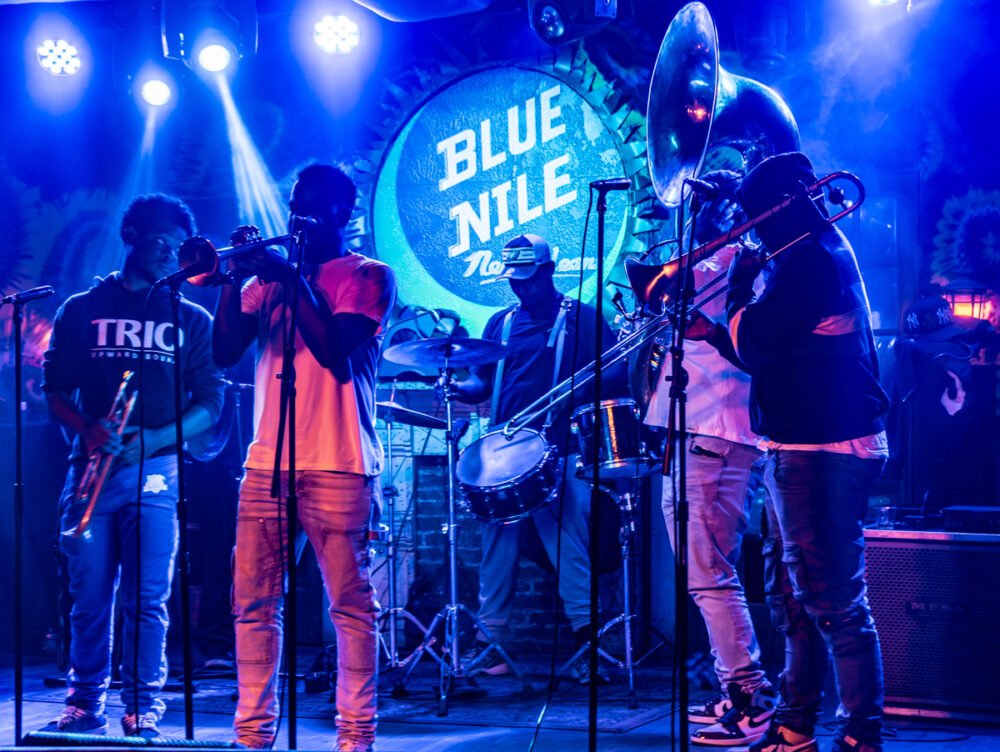 New Breed Brass Band at Blue Nile