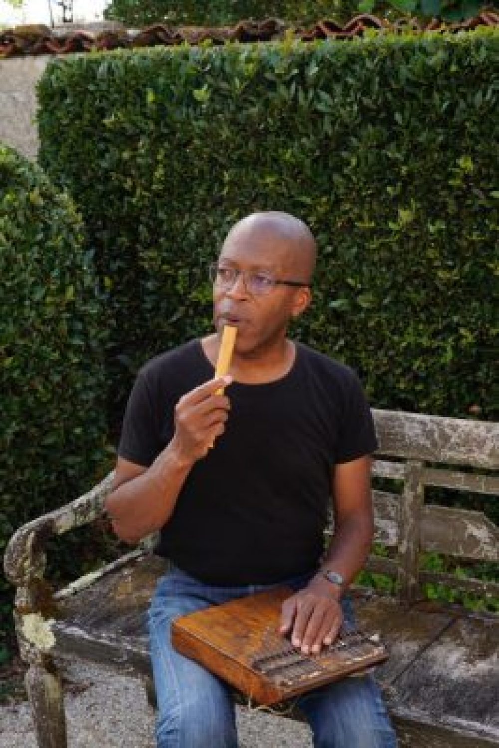 Patrick Bebey and n'dehou.